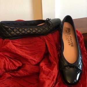 Paul Mayer Attitudes ballet flats. Chanel inspired